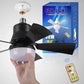 💸❄️ LAATSTE DAG 50% KORTING! Waarom een dure airco kopen? Deze 40W plafondventilator met LED-licht blaast je kamer koel, is stiller dan je ademhaling, en je bedient 'm vanaf de bank. Zelfs je energierekening wordt er blij van!