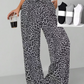 🔥Korting 50% Dames Luipaardprint Wijde Broek Comfortabel Slank Passend