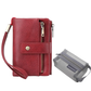 👜🔐Retro RFID-blockerende Tri-fold Portemonnee voor Dames – stijlvol, ruim & veilig