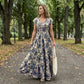 🔥Nieuwe Dames Maxi-jurk met Bloemenprint 🌸 Elegant & Comfortabel