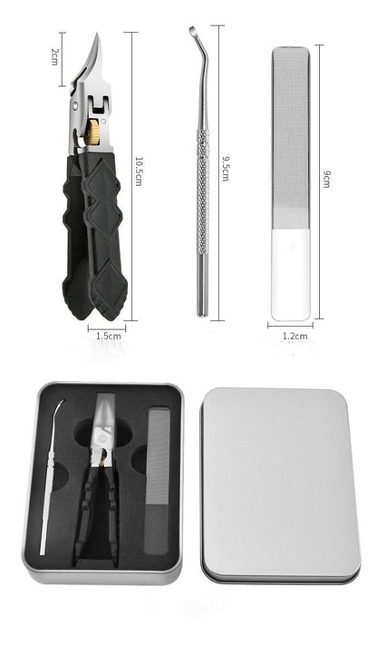 🔥Meer kopen, meer besparen🔥Afgeschuinde nagelknipper met brede opening