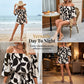 Jumpsuit met korte broek en blote schouders voor dames
