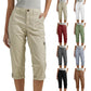 Hot Sale 🔥Vrouwen High Elasticity Multi-pocket Casual Shorts