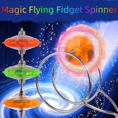 Creatieve Fidget Spinner met LED-licht en gloed 🎁 Koop er 2 krijg er 1 gratis