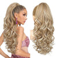 💜Tijdelijke promotie 50% OFF💜Clip-on golvende paardenstaart verlenging