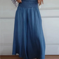 💥50% korting voor beperkte tijd💥Dames Trendy Hoge Taille Wijde Been Jeans met Zakken