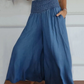 💥50% korting voor beperkte tijd💥Dames Trendy Hoge Taille Wijde Been Jeans met Zakken