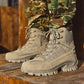 Waterdichte Outdoor Antipunctie Werk Legerlaarzen voor Mannen (Upgrade Duurzaamheid)