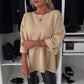 🎀Beperkte Aanbieding - 50% KORTING🎀 Klassieke Effen Kleur Gebreide Top voor Vrouwen