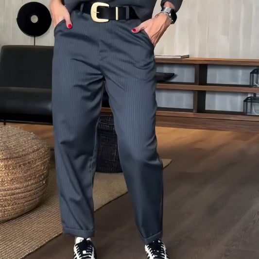 🔥 Must-Have! Rechte Blazerbroek met Hoge Taille – Stijlvol & Comfortabel 🍃