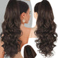 💜Tijdelijke promotie 50% OFF💜Clip-on golvende paardenstaart verlenging