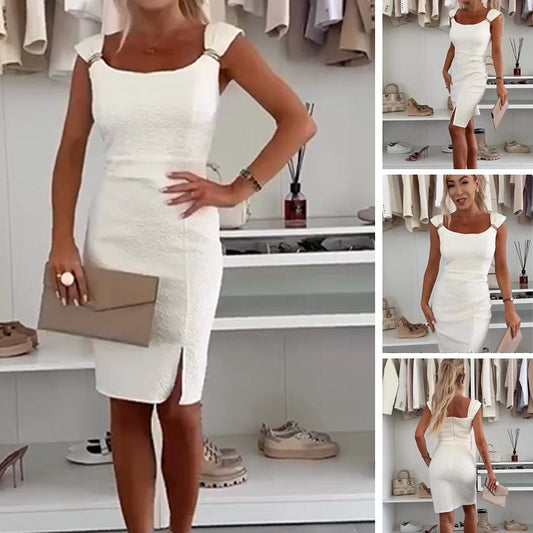 💃Elegante bodycon jurk met split aan de zijkant