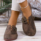 Dames Platte Schoenen van Zacht Synthetisch Leer