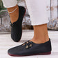 Dames Platte Schoenen van Zacht Synthetisch Leer