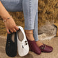 Dames Platte Schoenen van Zacht Synthetisch Leer