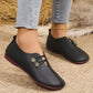 Dames Platte Schoenen van Zacht Synthetisch Leer