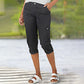 Hot Sale 🔥Vrouwen High Elasticity Multi-pocket Casual Shorts