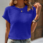 💞 Hete verkoop 49% UIT 🔥Women's Ronde Hals Casual Comfort Top