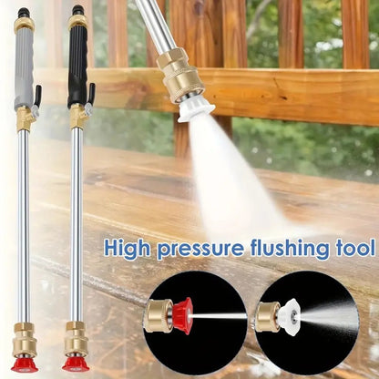🔫 58% OFF! 💦 High-pressure water gun – 3 interchangeable nozzles, durable aluminium alloy & powerful ✨ 🚗