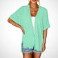 💥 50% UIT💝✨Stylish Flowy Short Sleeve Cardigan