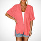 💥 50% UIT💝✨Stylish Flowy Short Sleeve Cardigan