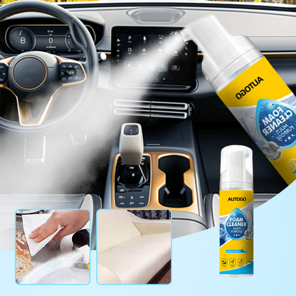 🎁⏰Krachtige en multifunctionele schuimreiniger voor auto-interieur