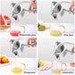 ⚡【Roestvrijstalen sapcentrifuge】Maak een “vitamine-tornado” in 30 seconden! 🍹🔥