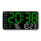 📢📢49% KORTING !! ⏰Multifunctionele decoratieve LED digitale wandklok