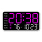 📢📢49% KORTING !! ⏰Multifunctionele decoratieve LED digitale wandklok