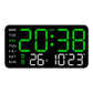 📢📢49% KORTING !! ⏰Multifunctionele decoratieve LED digitale wandklok