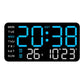 📢📢49% KORTING !! ⏰Multifunctionele decoratieve LED digitale wandklok