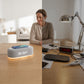 🌞Fris De Lente In Met 50% Korting!🔋6-in-1 Draadloos Laadstation 25W – Klok, Wekker, Bluetooth Speaker & Nachtlampje | All-in-One Nachtkastje!