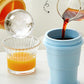 🧊 Opvouwbare siliconen drinkbeker met ijsbal