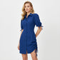 👗 62% Korting – Damesjurk met Knoopsluiting & Plooien | Luchtig, Flatterend & Perfect voor Elke Dag
