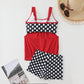 🟌️ Hete zomer – 50% KORTING 👙 Tweedelige damesbikini met stippen
