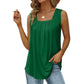 ✨✨ Leuke dames tanktops – Losvallend, casual, zomerse U-hals, mouwloos en heerlijk zacht 👚