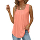 ✨✨ Leuke dames tanktops – Losvallend, casual, zomerse U-hals, mouwloos en heerlijk zacht 👚