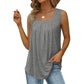 ✨✨ Leuke dames tanktops – Losvallend, casual, zomerse U-hals, mouwloos en heerlijk zacht 👚