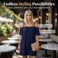 🔥Topaanbieding: 50% KORTING! 👗 Elegante effen jurk