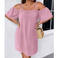 🔥Topaanbieding: 50% KORTING! 👗 Elegante effen jurk