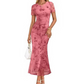 【Alles-in-Één】Avondjurk met Bloemenprint | Comfortabel & Elegant | Geschikt voor Bruiloft, Date, Gala