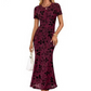【Alles-in-Één】Avondjurk met Bloemenprint | Comfortabel & Elegant | Geschikt voor Bruiloft, Date, Gala