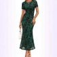 【Alles-in-Één】Avondjurk met Bloemenprint | Comfortabel & Elegant | Geschikt voor Bruiloft, Date, Gala