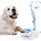 Waterfontein geactiveerd door hondenpoot