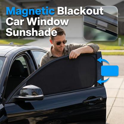 🎁【Aanbieding】🧲Magnetisch Zonnescherm Auto | UV-Bescherming & Privacy🚗