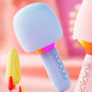 🎉🎶【Aanbieding】🎤✨Draadloze Karaoke Microfoon met Speaker | 3D Geluid & RGB Licht🥳