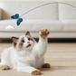 Elektrische zuignap Cat Teaser met roterende vlinder